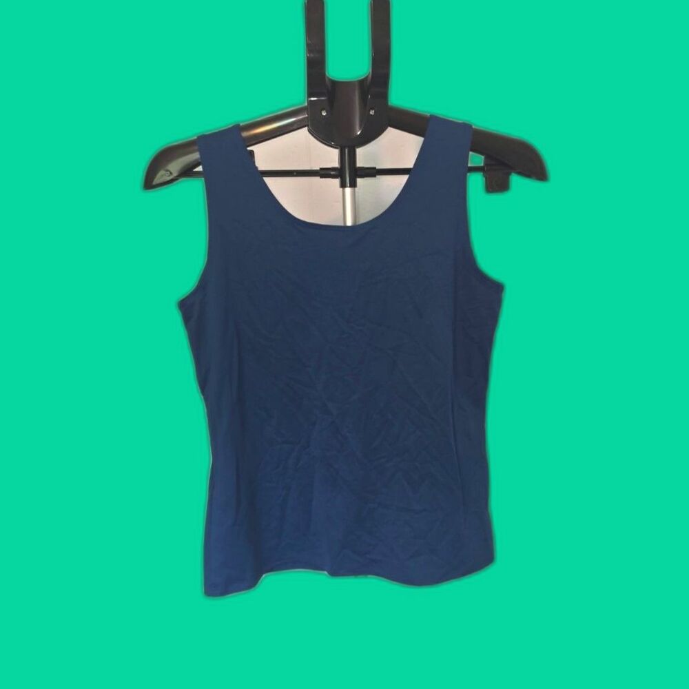 Chico's Chicos Tank Camisole Layer Piece Blue Size 1 M Excellent Stretchy